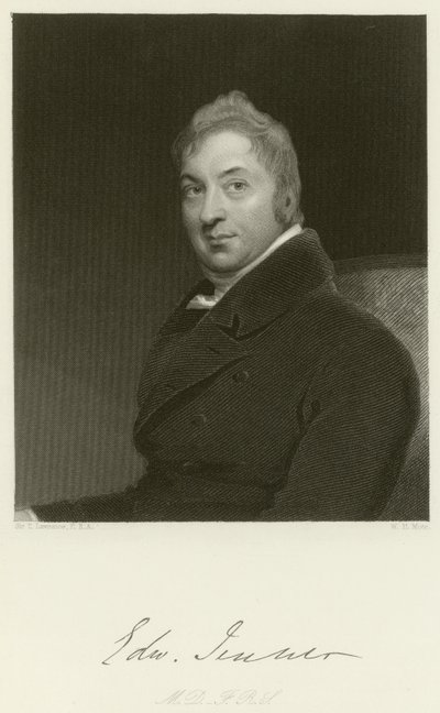 エドワードジェンナー 作： Thomas Lawrence