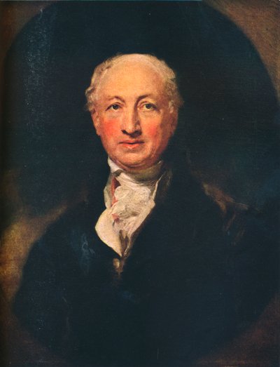 ジョージ・ダンス・ザ・ヤンガー、1741-1825、イギリスの建築家、測量士、肖像画家、1798。1914 作： Thomas Lawrence