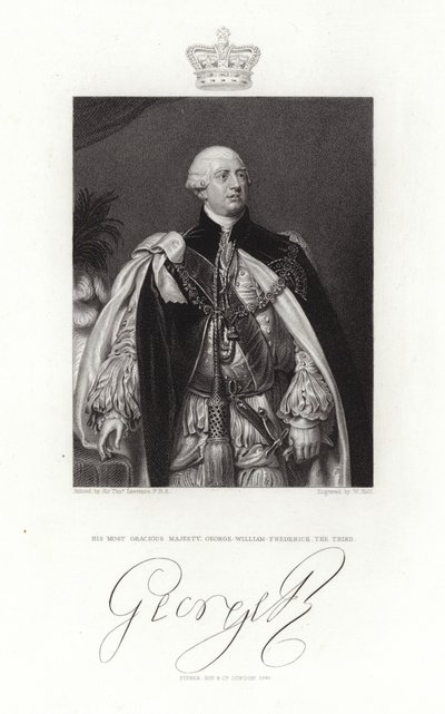 ジョージIII 作： Thomas Lawrence