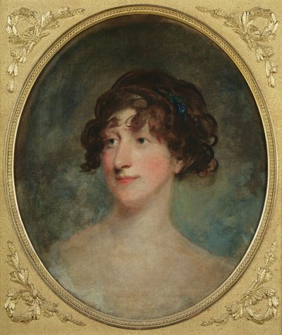 女性の頭 作： Thomas Lawrence
