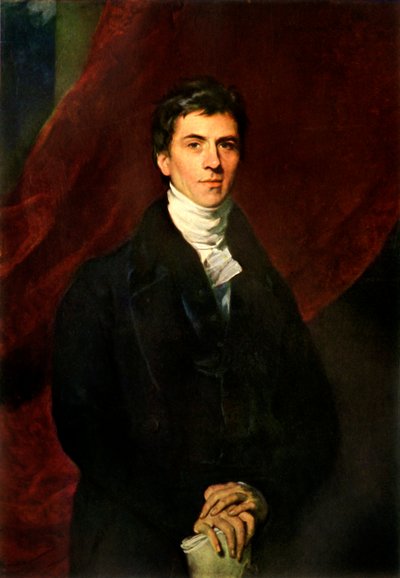 「ヘンリー・ブロアム、初代ブロアム男爵とヴォー」、1825年、1944年。 作： Thomas Lawrence