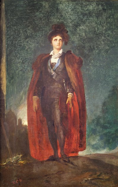 ジョン・フィリップ・ケンブルが「ハムレット」の役を演じた 作： Thomas Lawrence