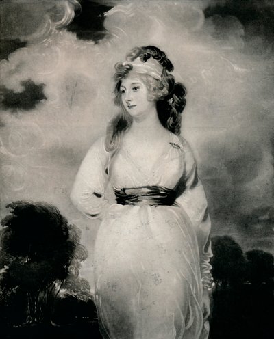 レディーアメリアアンホバート、Vicountess Castlereagh、ロンドンデリーのマルキオネス、c1800、1 作： Thomas Lawrence