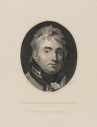 ジョンクラドック卿少将、1809年 作： Thomas Lawrence