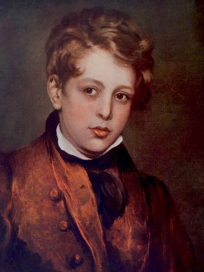 少年時代のイギリスの詩人、バイロン卿 作： Thomas Lawrence