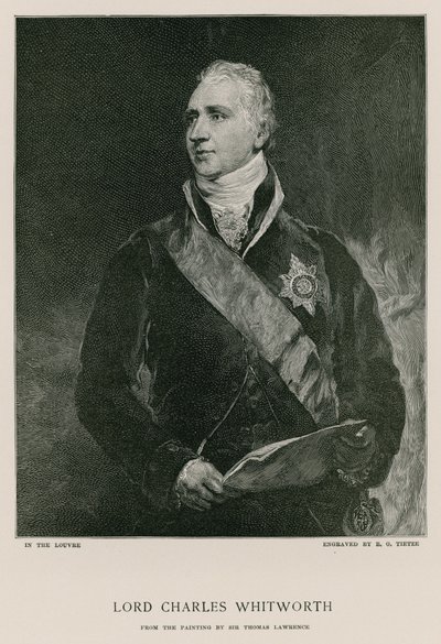 チャールズウィットワース卿 作： Thomas Lawrence