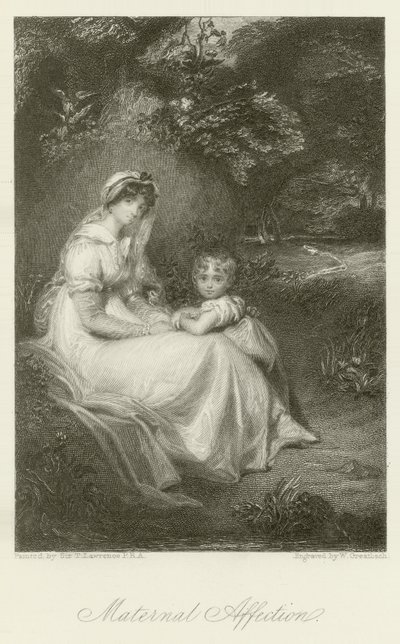 母親の愛情 作： Thomas Lawrence