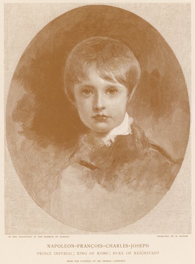 ナポレオン-フランソワ-チャールズ-ジョセフ 作： Thomas Lawrence