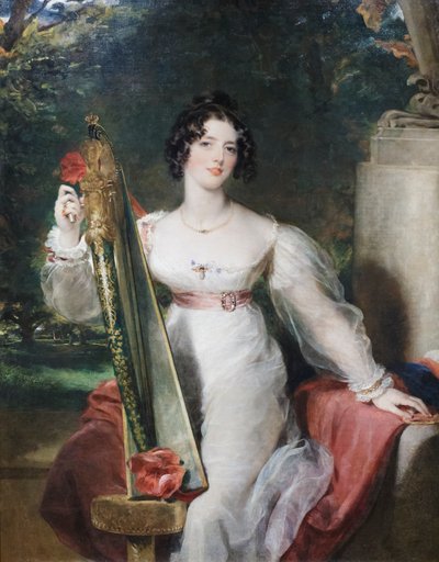 エリザベス・コニンガム夫人の肖像（1769-1861）（油彩・カンヴァス） 作： Thomas Lawrence