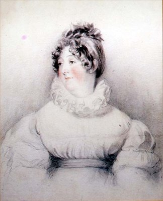 ロンドンデリー侯爵夫人アメリア・アンの肖像 作： Thomas Lawrence