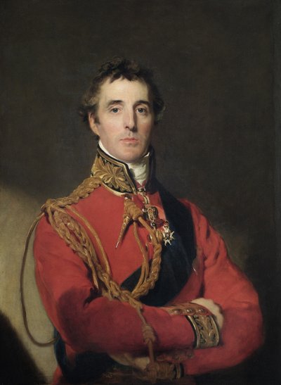 Arthur Wellesley 1769-1852の肖像、初代ウェリントン公爵、1815-1816 作： Thomas Lawrence