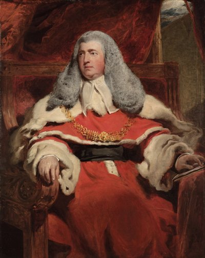 エドワード・ロウの肖像、初代男爵エレンボロー、MP 作： Thomas Lawrence