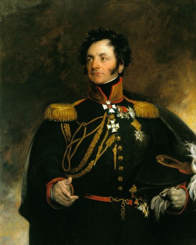 フョードル・ペトロヴィッチ・ウヴァロフ将軍の肖像1773-1824、1818 作： Thomas Lawrence