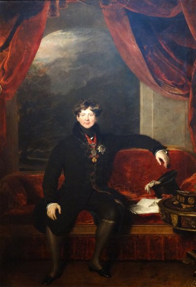 ジョージ 4 世の肖像 作： Thomas Lawrence