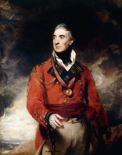 KB卿Thomas Graham中尉の肖像、後に第1男爵Lynedoch男爵 作： Thomas Lawrence