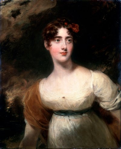 ミレディエミリーハリエットウェルズリーポールレディーラグランの肖像、1814年。 作： Thomas Lawrence