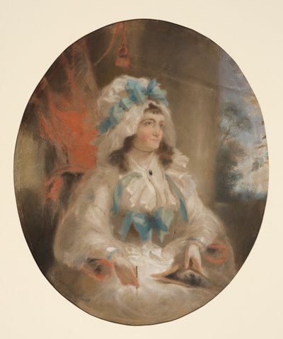 メアリー・ハートリー嬢の肖像 作： Thomas Lawrence