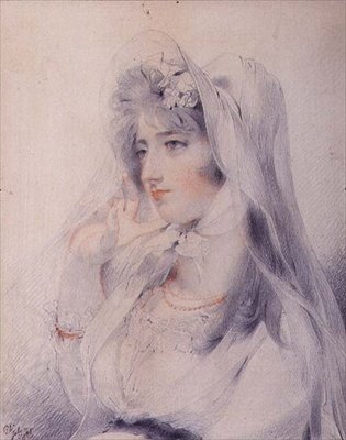 アンガースタイン夫人の肖像 作： Thomas Lawrence