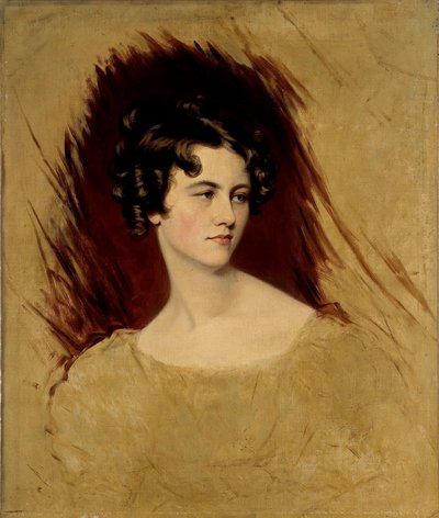 クレメンタイン フォン メッテルニッヒ王女の肖像画 1804 ～ 1820 年。 作： Thomas Lawrence