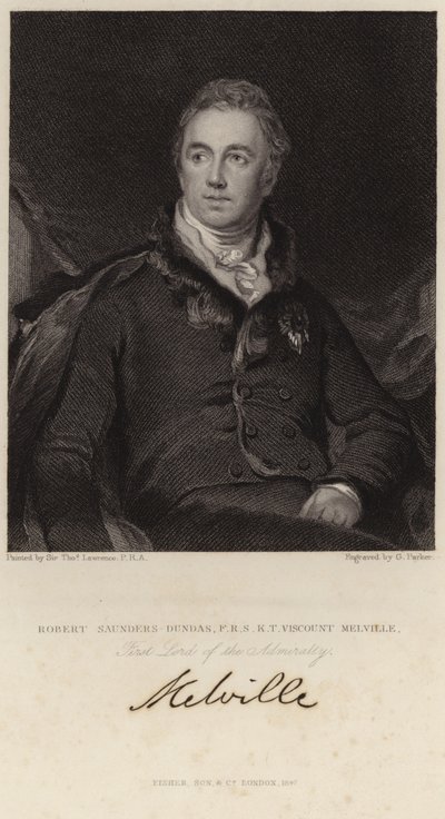ロバート・サンダース＝ダンダスの肖像 作： Thomas Lawrence