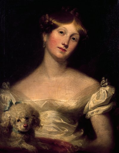 サセックス公爵夫人の肖像（トーマス・ローレンス作、絵画 作： Thomas Lawrence