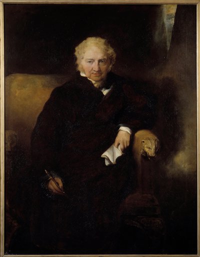 画家アンリ・フュースリ（またはフュースリ）（1741-1825）の肖像 サー・トーマス・ローレンス（1769-1830）の絵画 19世紀 日。1042x1,09 m バイヨンヌ、ボナ美術館 作： Thomas Lawrence