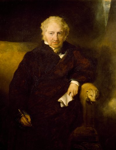 トーマス・ローレンス（1769-1830）による画家ヨハン・ハインリッヒ・フースリの肖像、油彩・キャンバス 作： Thomas Lawrence