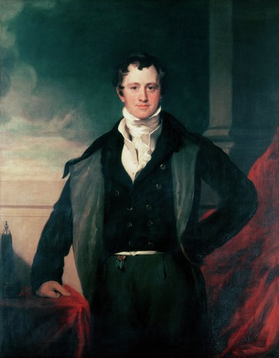 ハンフリーデイビー卿、1831年 作： Thomas Lawrence