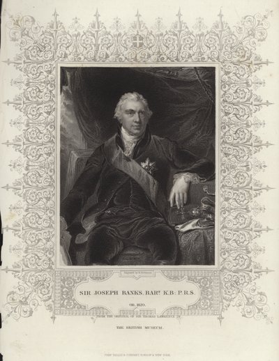 ジョセフ・バンクス卿 作： Thomas Lawrence