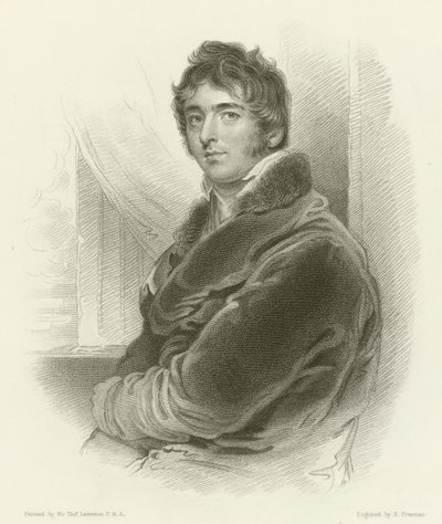 右手ウィリアムラム、メルボルン男爵 作： Thomas Lawrence