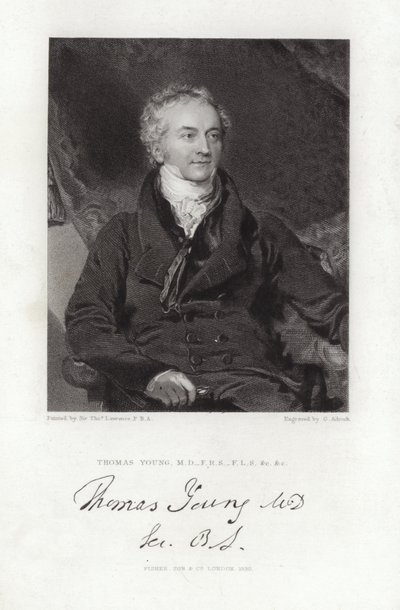 トーマス・ヤング 作： Thomas Lawrence