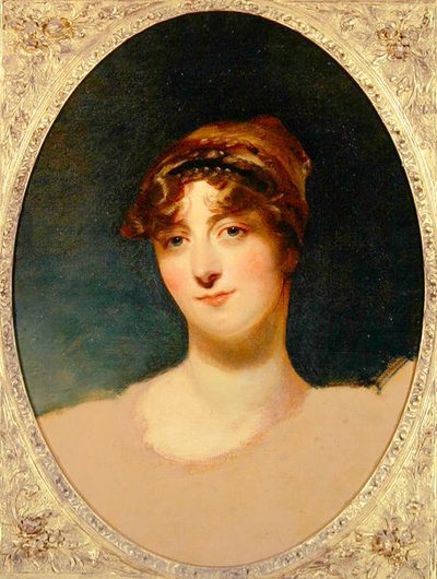 キャロライン・シドニー子爵夫人（油彩・キャンバス） 作： Thomas Lawrence
