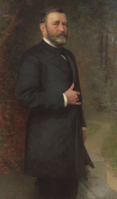 ユリシーズ・S・グラント、c。 1880年。 作： Thomas Le Clear