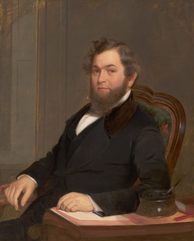 ウィリアム・ジョージ・ファーゴ、1855年頃 作： Thomas Le Clear