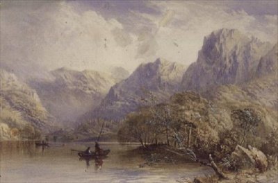サールミア湖水地方 作： Thomas Leeson the Elder Rowbotham