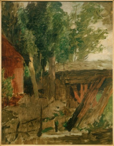 古い水車小屋 作： Thomas Ludwig Herbst