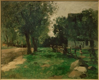 村の通り 作： Thomas Ludwig Herbst