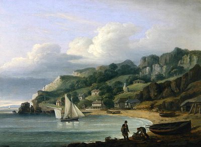 デボン州ババコム・ビーチ 作： Thomas Luny