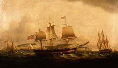 ドーバー社からの発送 作： Thomas Luny