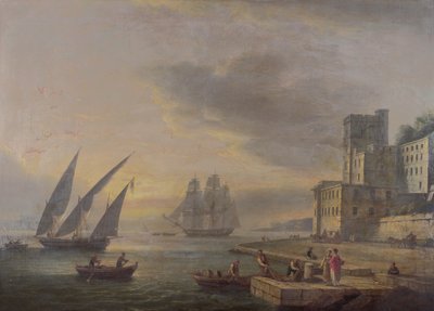 ポジリポのナポリ湾、1829年頃 作： Thomas Luny
