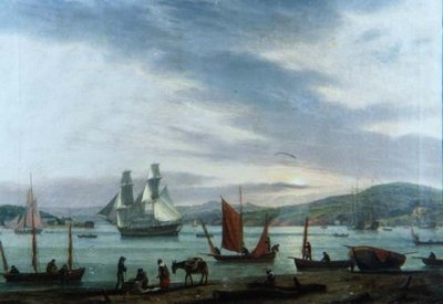 キャッチを降ろす 作： Thomas Luny