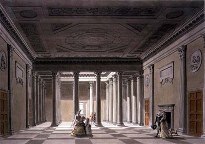 The Hall at Purbrook 作： Thomas Malton Jnr.