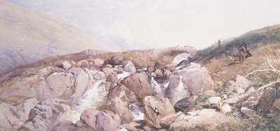 ハイランド・バーンでの休息 作： Thomas Miles Richardson