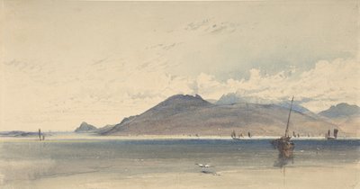 アラン島、早朝、1830-39。 作： Thomas Miles Richardson I