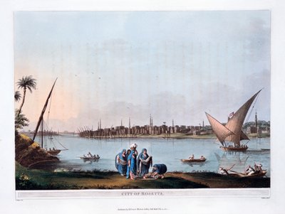 ロゼッタ市、1801 作： Thomas Milton