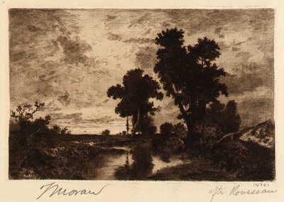 風景 作： Thomas Moran