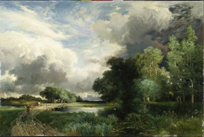 嵐の雲への接近 作： Thomas Moran