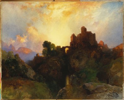 カレドニア、スターンアンドワイルド、1919年 作： Thomas Moran