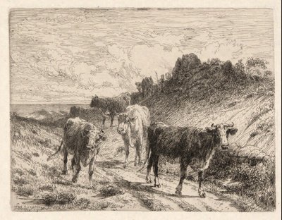 牛 作： Thomas Moran