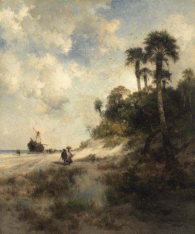 フロリダ州フォートジョージアイランド 作： Thomas Moran